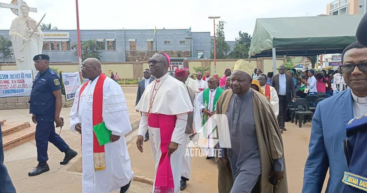 La CENCO et l'ECC mobilisent à Lubumbashi pour l'adhésion au « Pacte social pour la paix et le vivre-ensemble en RDC »
