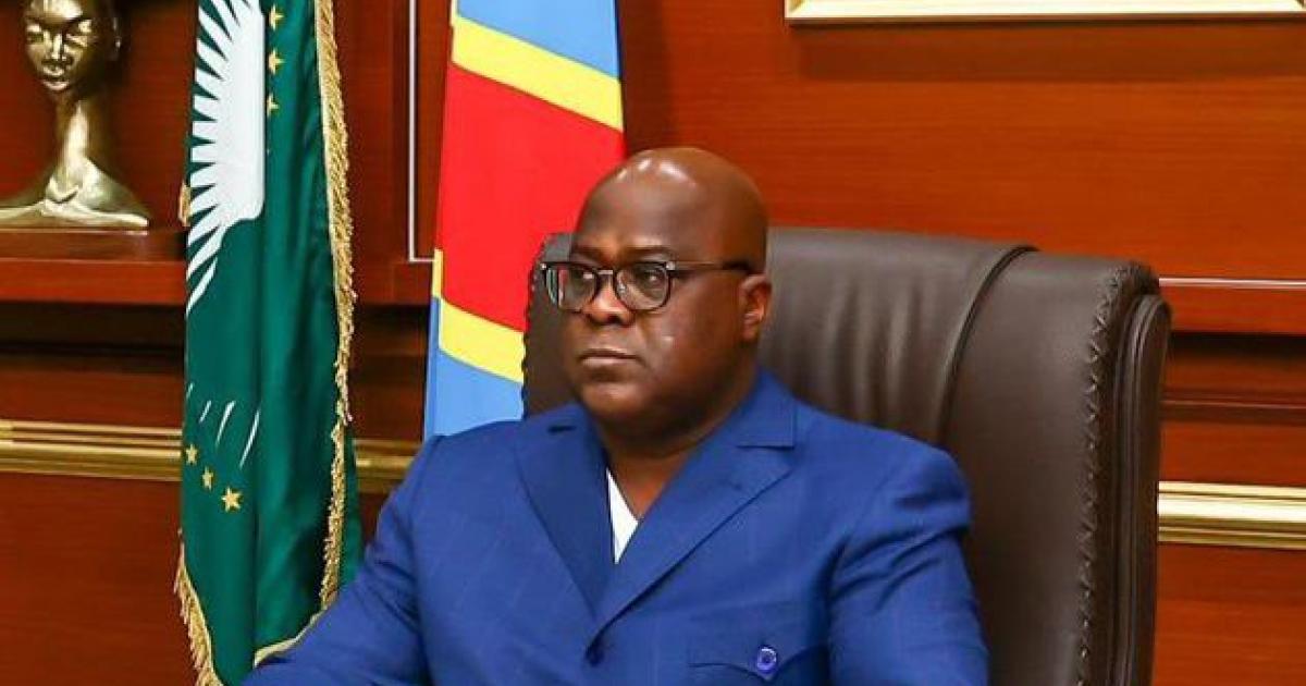 Félix Tshisekedi en visioconférence à la réunion SADC-EAC