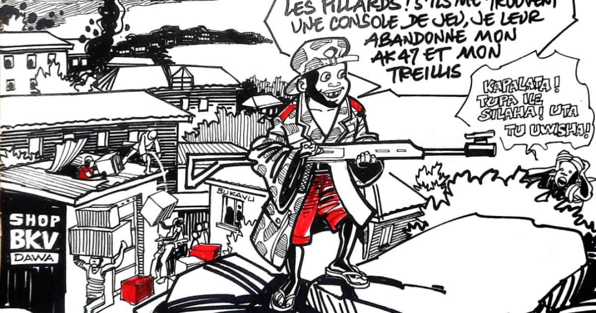 Caricature Kash/ACTUALITE.CD