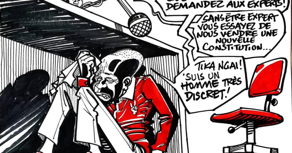 Caricature Kash/ACTUALITE.CD
