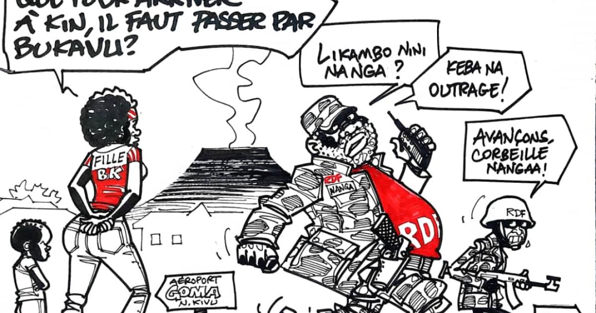 Caricature Kash/ACTUALITE.CD