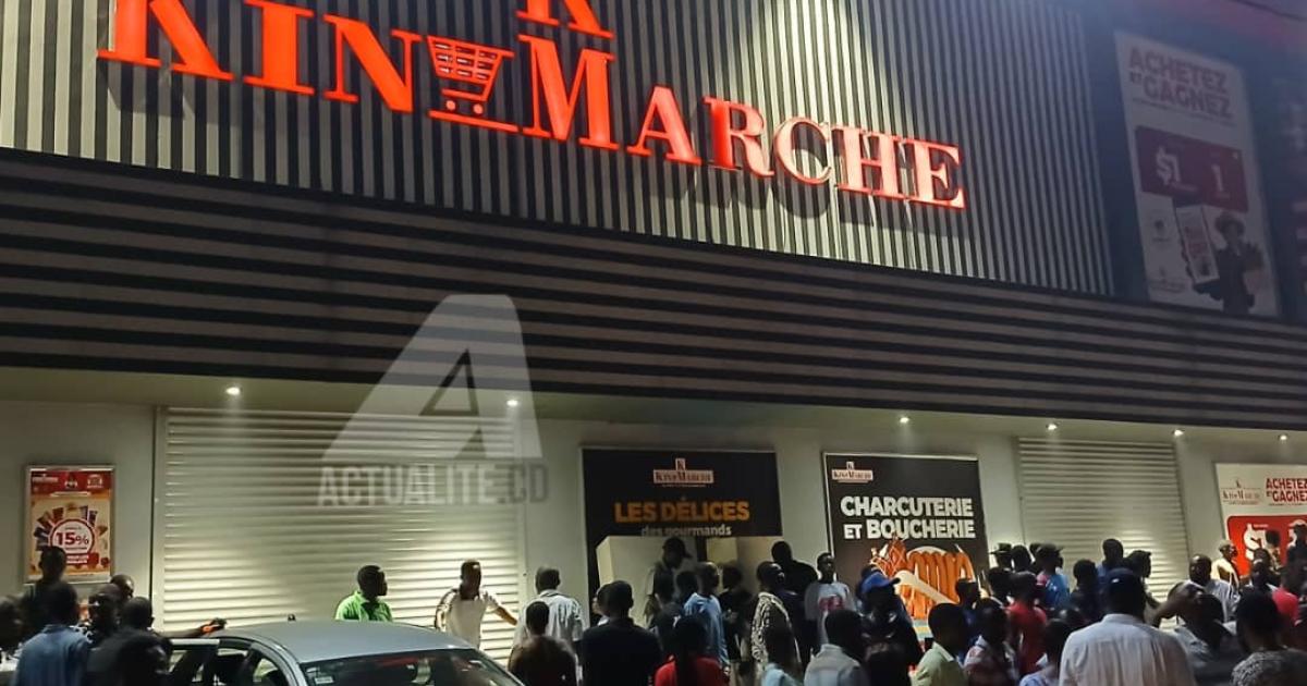 Kin Marché de la commune Matete à Kinshasa 