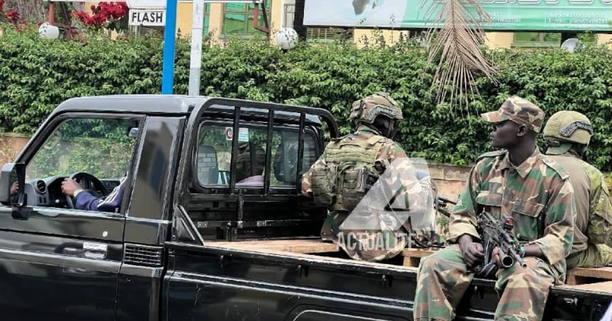 Les rebelles du M23 à Goma