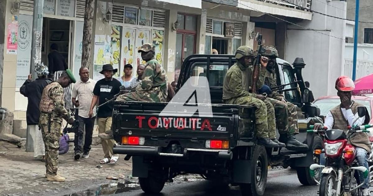 Les rebelles du M23 à Goma