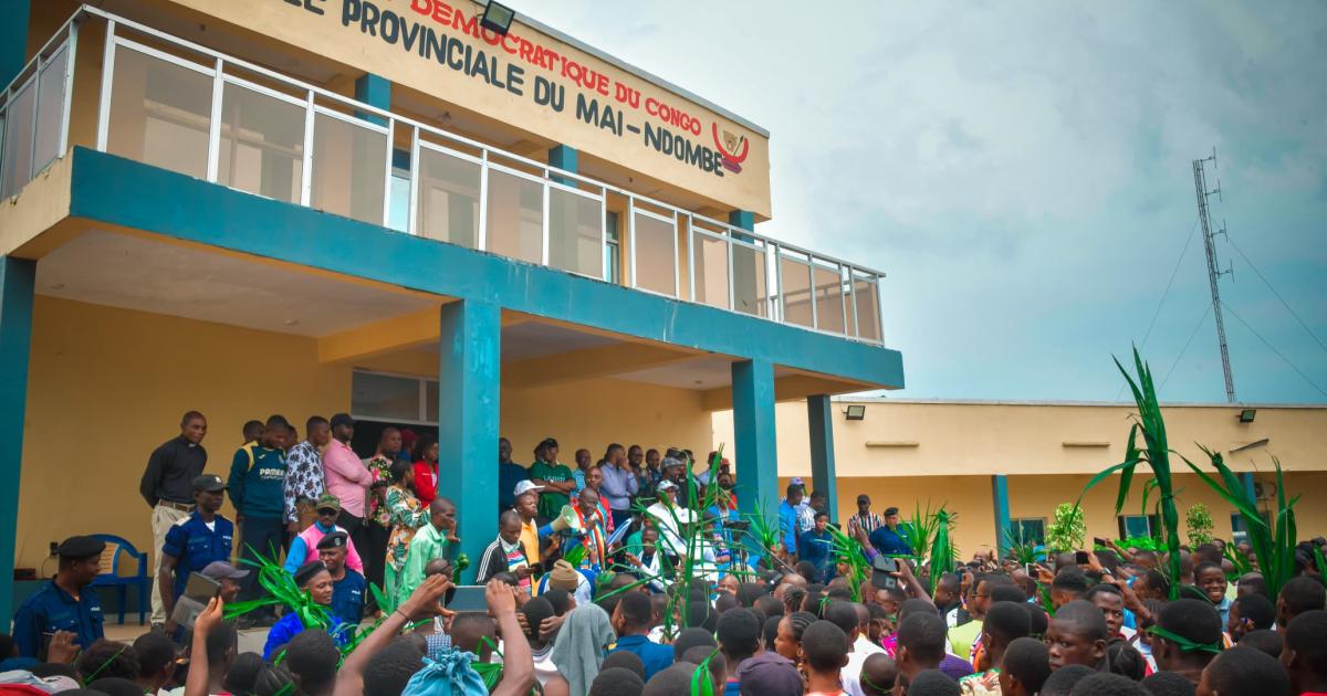 Assemblée provinciale de Mai-Ndombe, point de chute de la manifestation