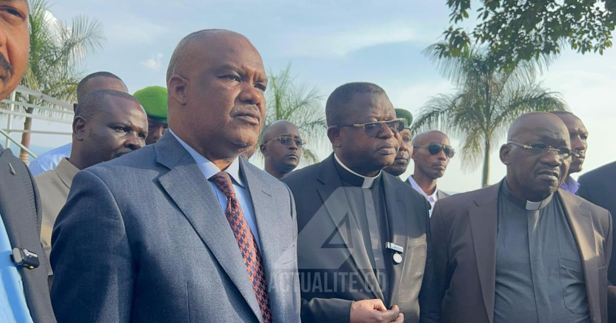 La délégation CENCO-ECC avec Corneille Nangaa à Goma