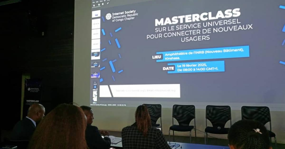 Marterclass sur le Fonds de développement du service universel