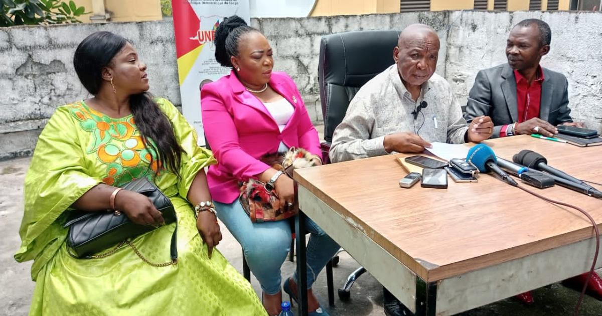 Point de presse de l'UNPC à Kinshasa 