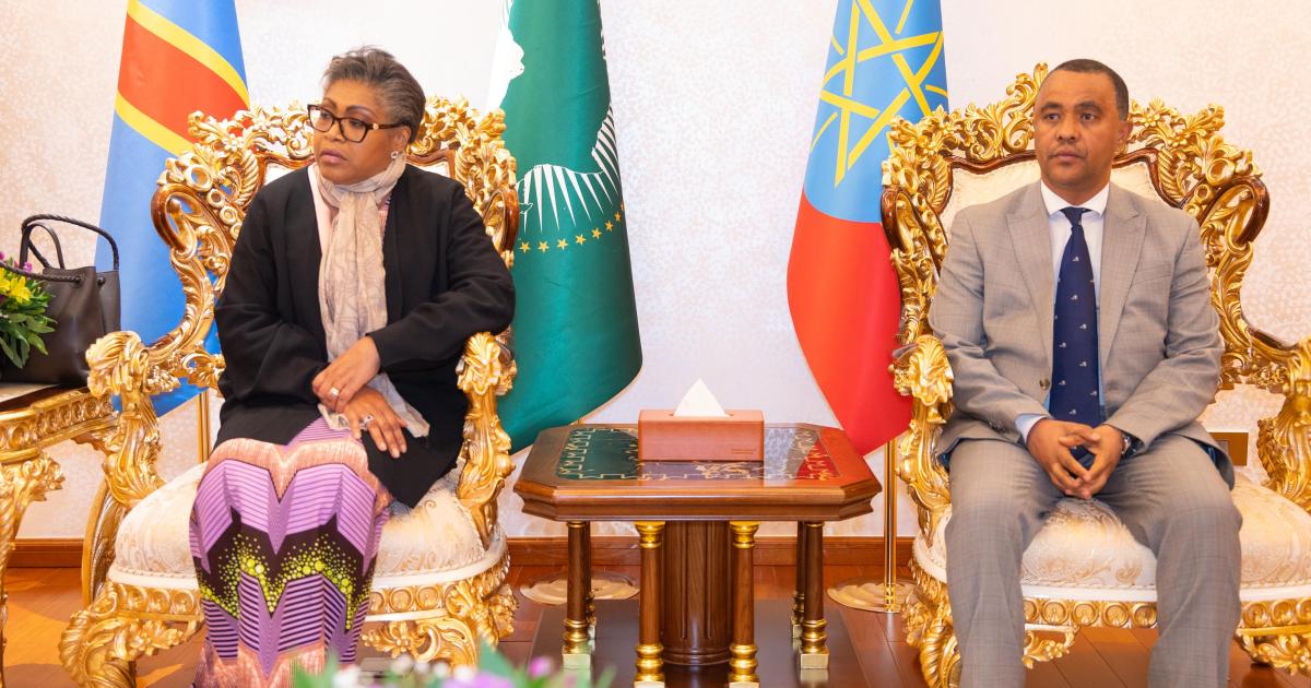 Judith Suminwa à Addis-Abeba