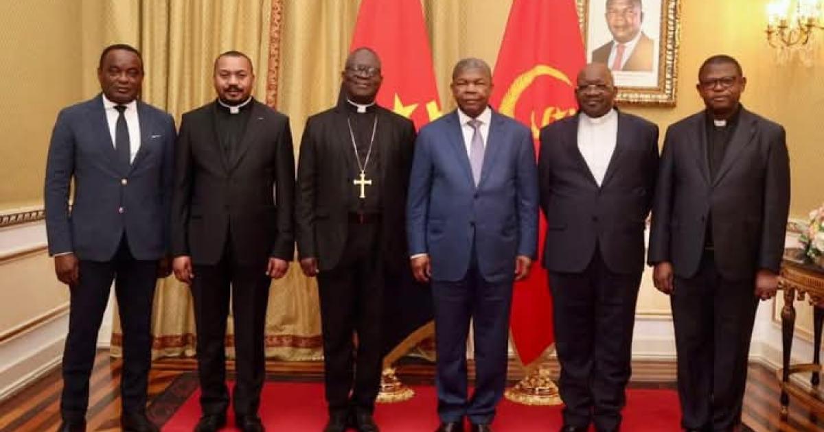 La CENCO et l’ECC avec João Lourenço à Luanda