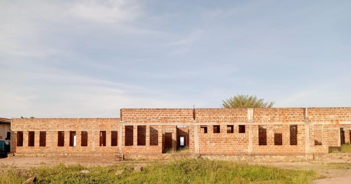Chantier de l’hôpital général de référence Tshiamala