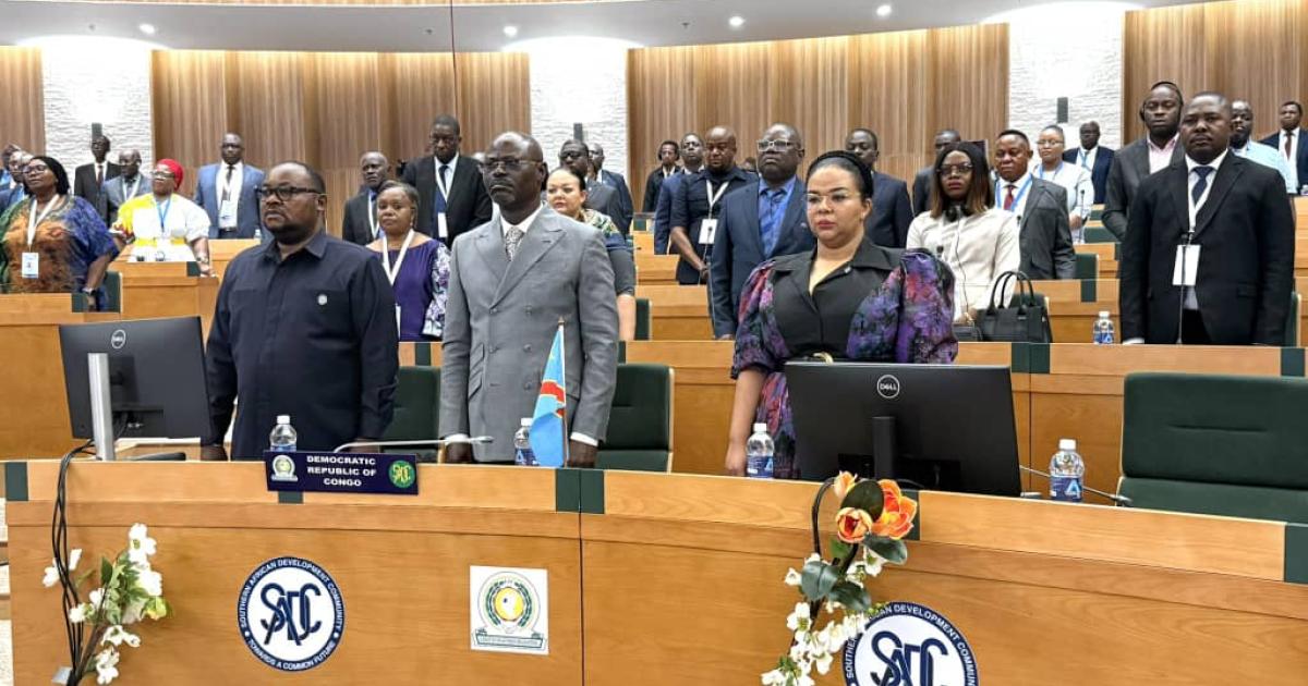 Délégation congolaise au sommet EAC-SADC