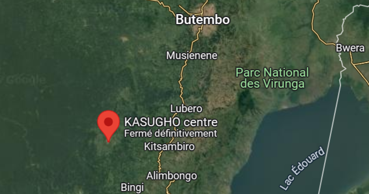 Kasugho sur la carte