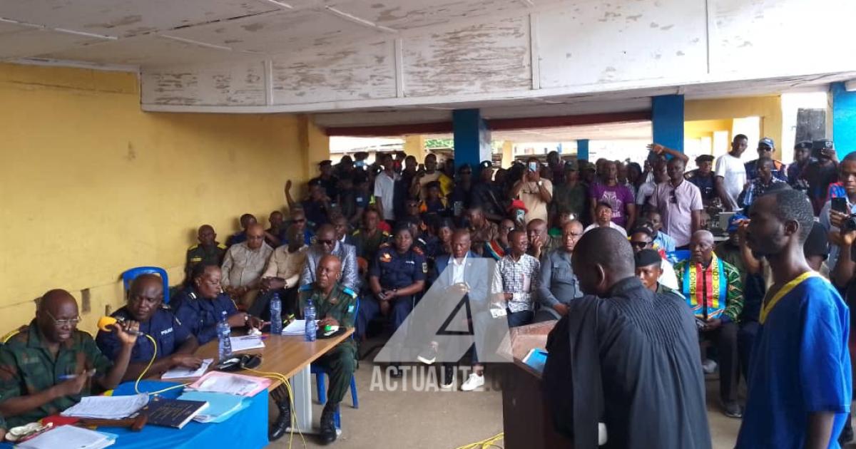 Procès contre un criminel à Bandundu