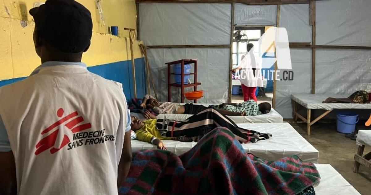 Un centre de santé à Sake soutenu par MSF