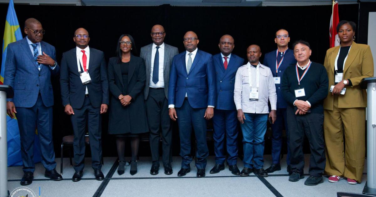 La délégation congolaise à la Convention internationale de l’Association canadienne des prospecteurs et entrepreneurs (PDAC)