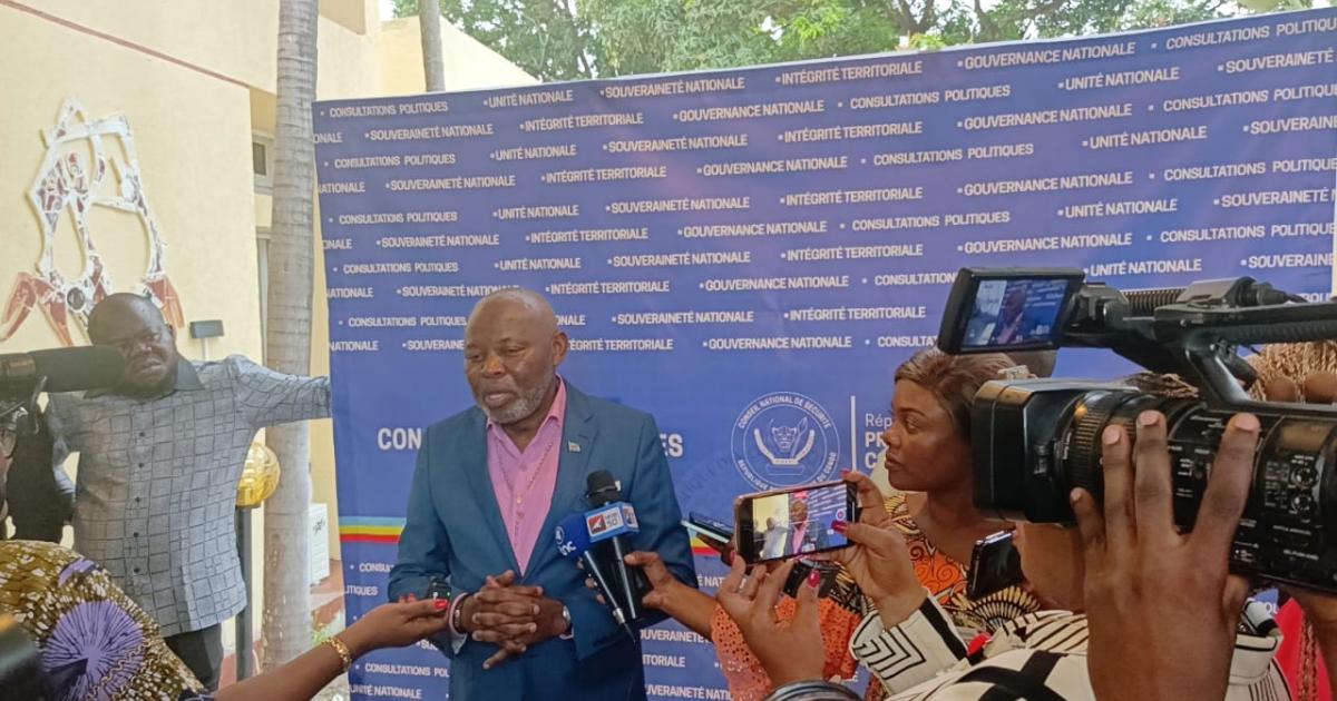 Vital Kamerhe aux consultations