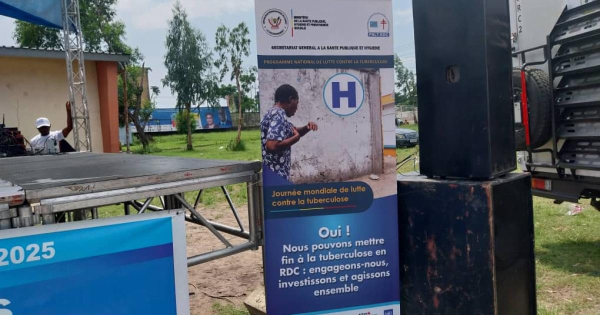 Célébration de la Journée mondiale de la Tuberculose en RDC