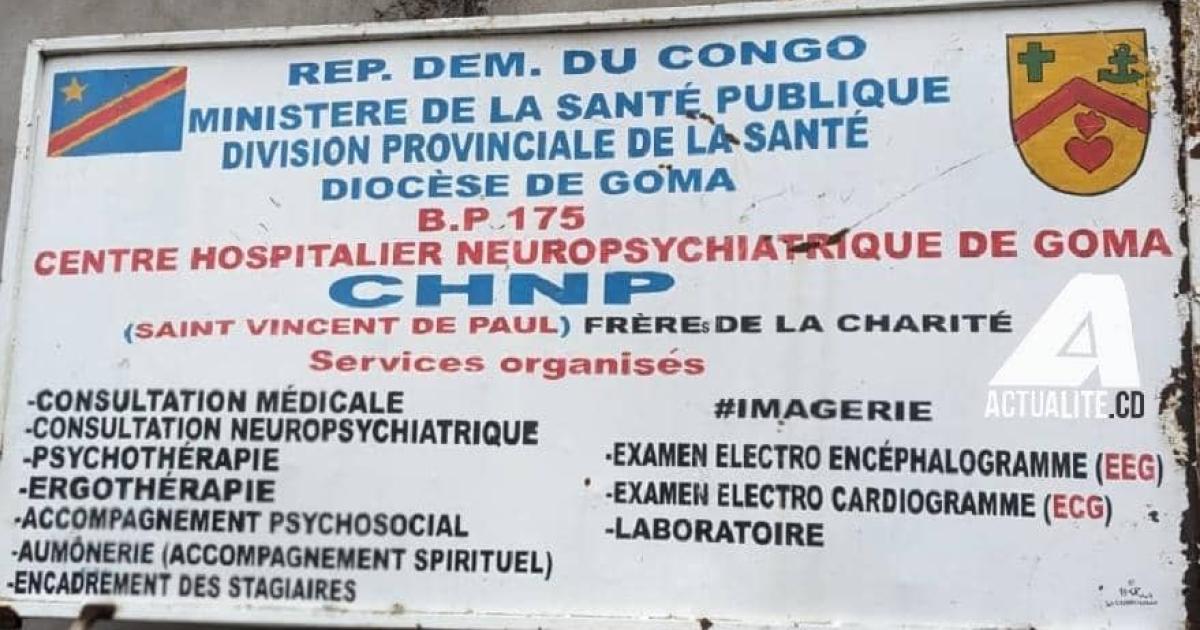 Centre hospitalier neuropsychiatrique de Goma 
