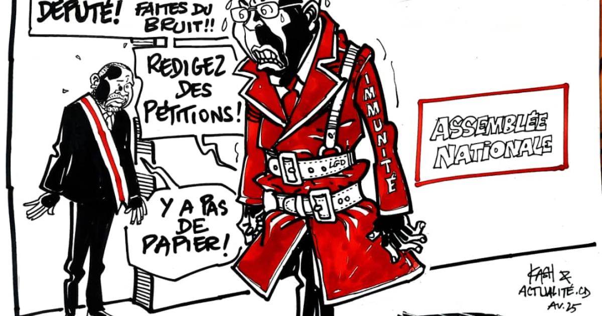 Caricature Kash/ACTUALITE.CD