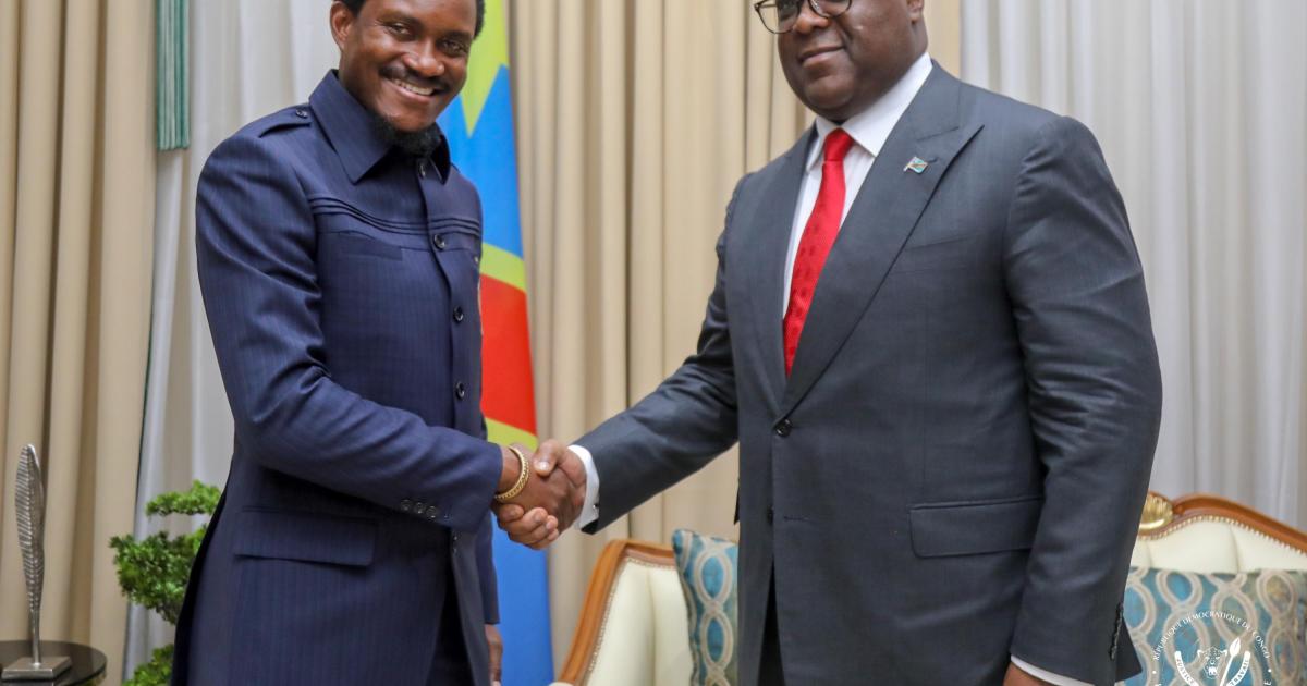 Miguel Kashal Katemb reçu par Félix Tshisekedi 
