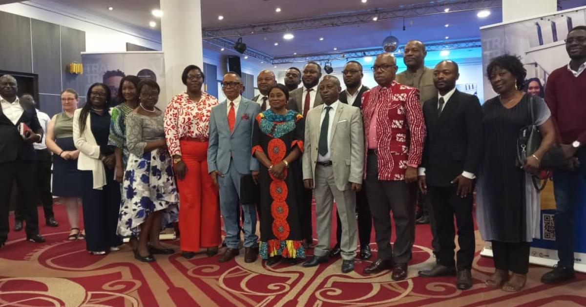 Les participants à l'atelier axé sur la présentation des résultats de la mission d'enregistrement de nouvelles entreprises organisé par Transforme RDC à Kinshasa