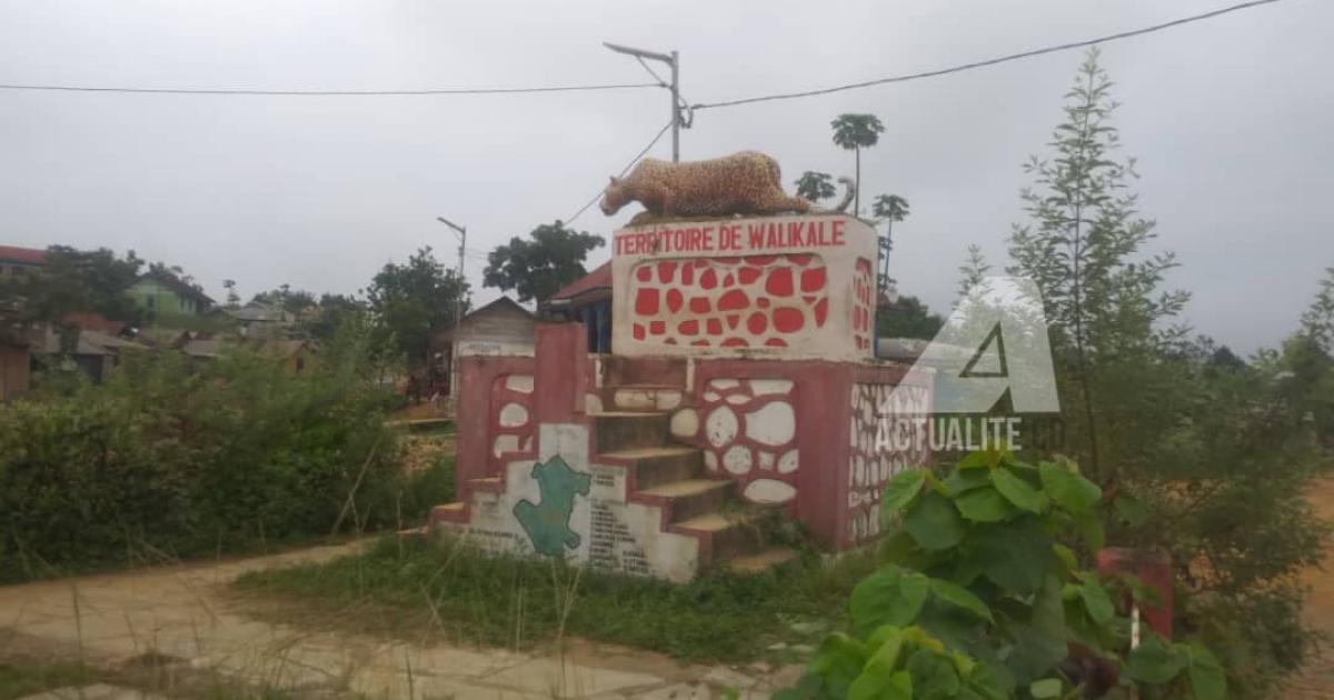 Monument au coeur de Walikale-centre