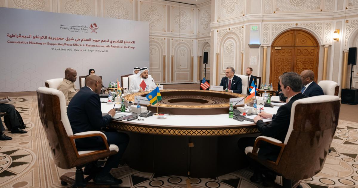 Les délégués réunis à Doha