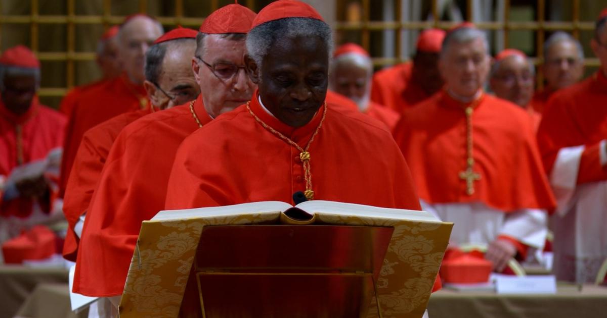 Le collège cardinalice au conclave 2025/Photo droits tiers 