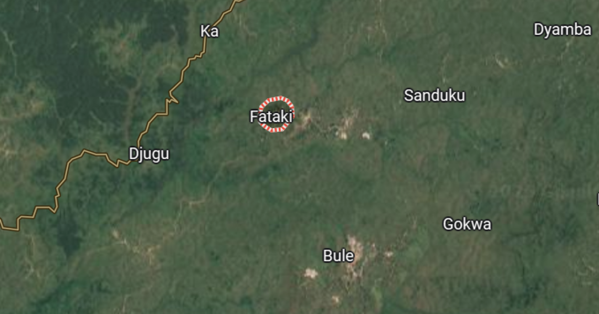 Fataki sur la carte