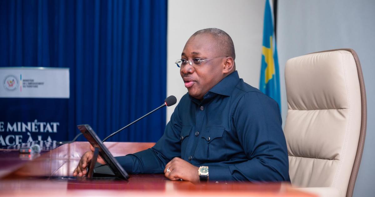 Guy Loando Mboyo, ministre d'Etat, ministre de l'aménagement du territoire 