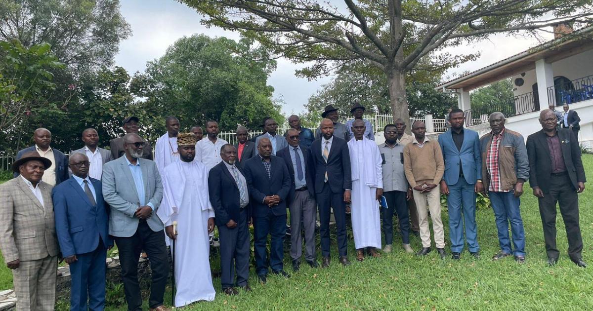Kabila et les autorités coutumières à Goma