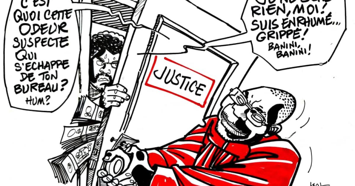 Caricature Kash/ACTUALITE.CD
