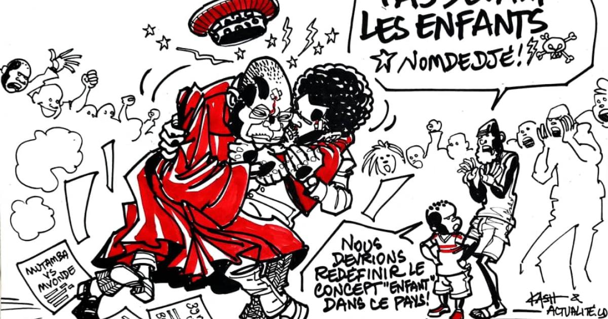 Caricature Kash/ACTUALITE.CD