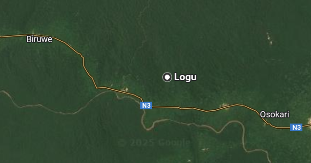 Logu sur la carte