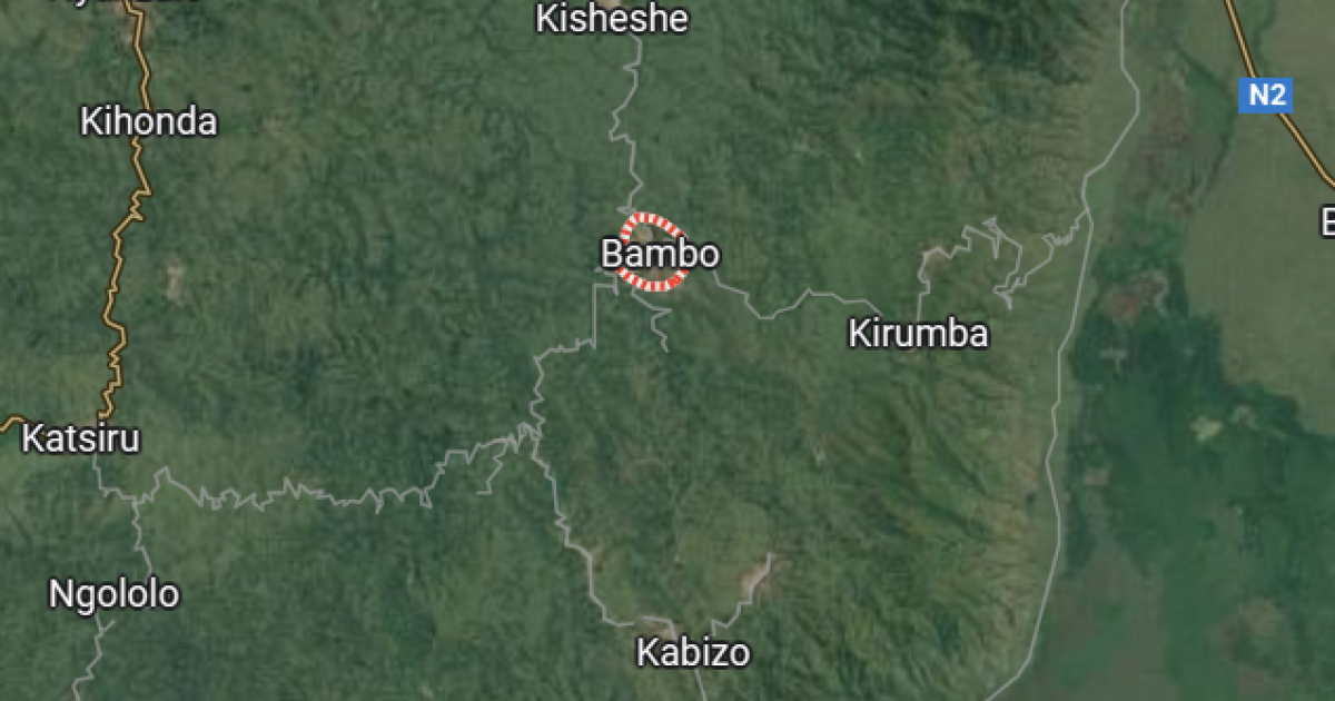 Bambo sur la carte