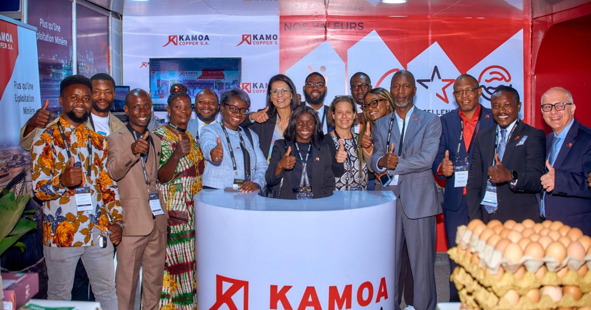 20ᵉ édition de la DRC Mining Week. Photo Kamoa Copper SA