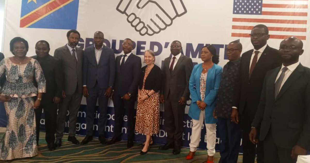 Les députés membres du Groupe d'amitié RDC-USA