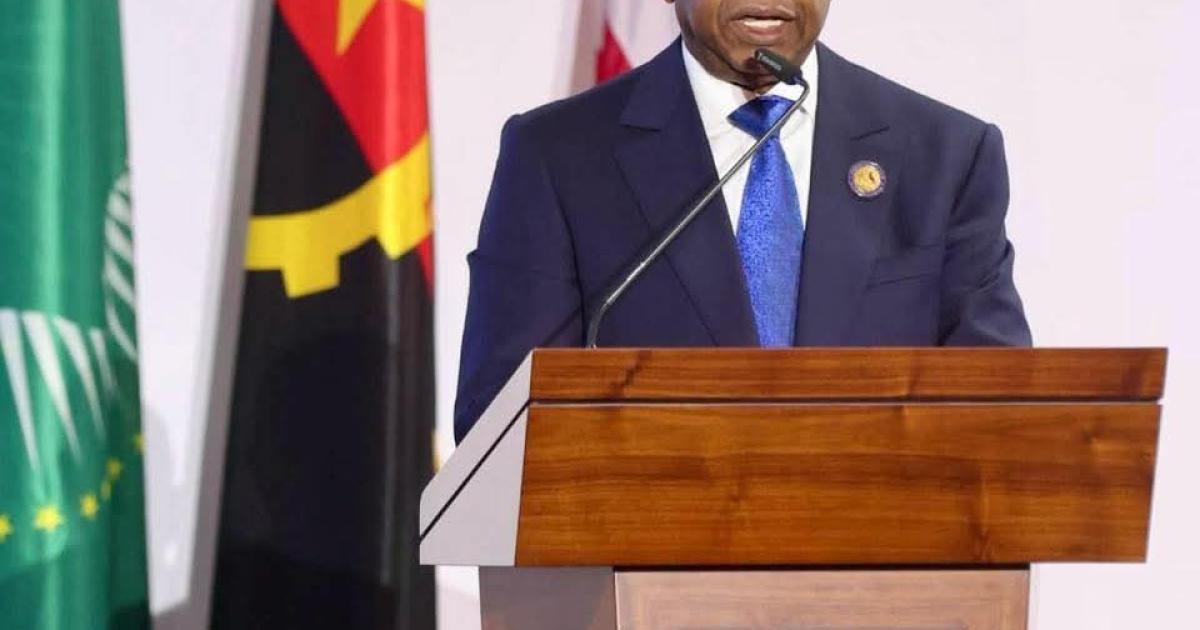 Le Président Angolais João Manuel Gonçalves Lourenço