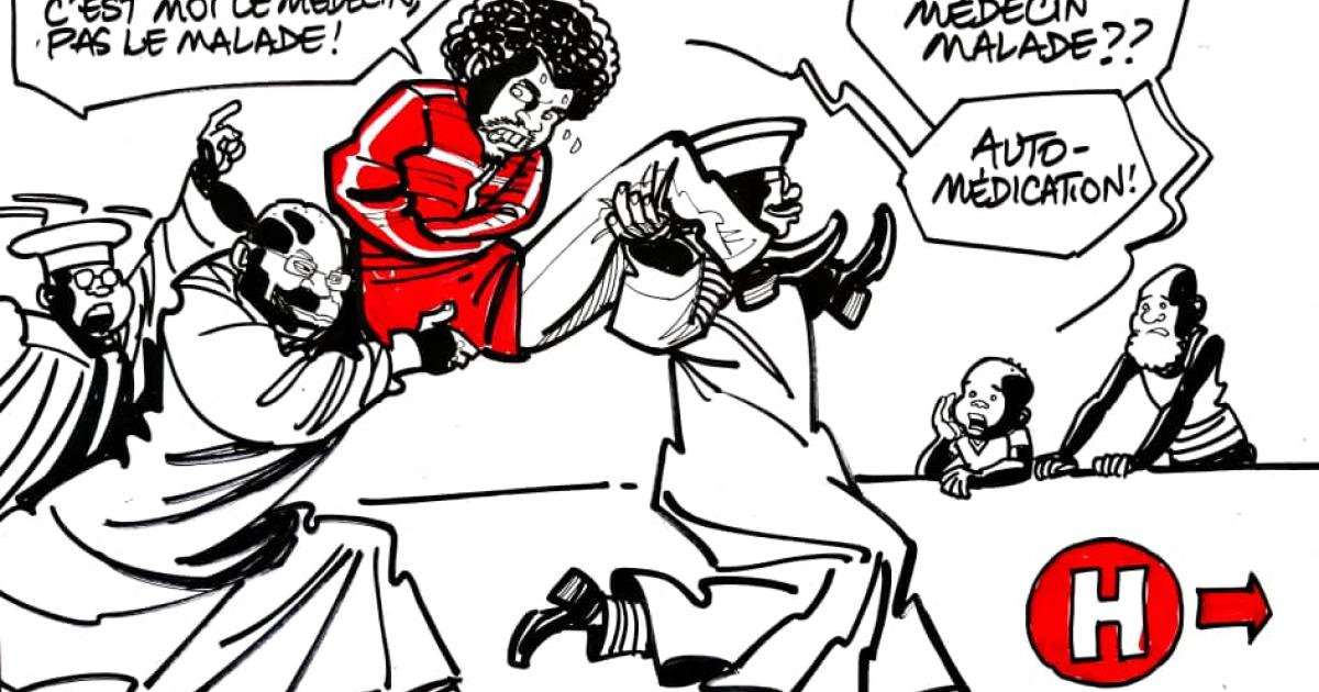 Caricature Kash/ACTUALITE.CD