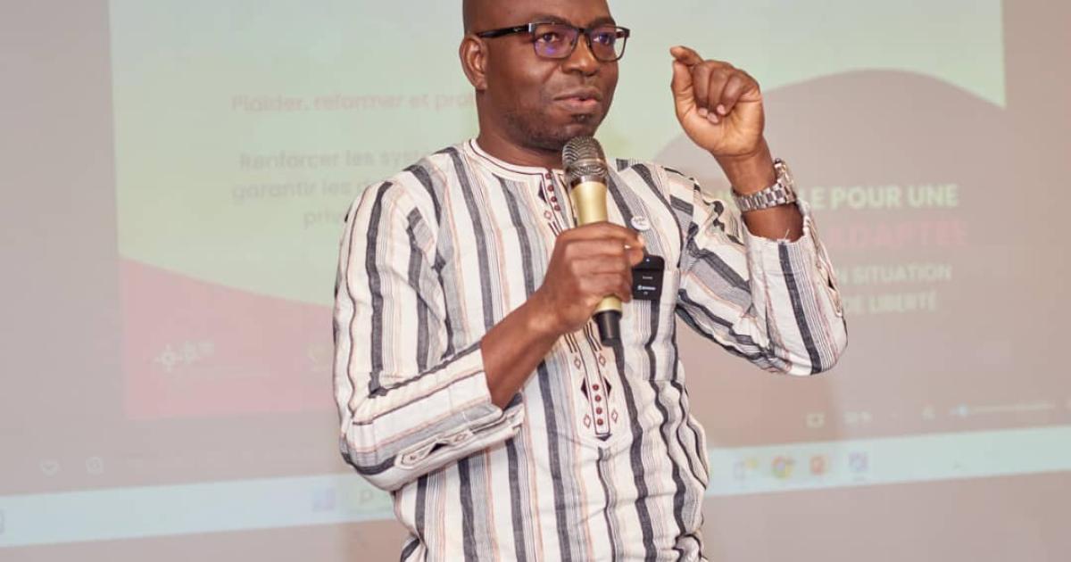 Mahamadi Oubda, représentant pays de l'IBCR en RDC