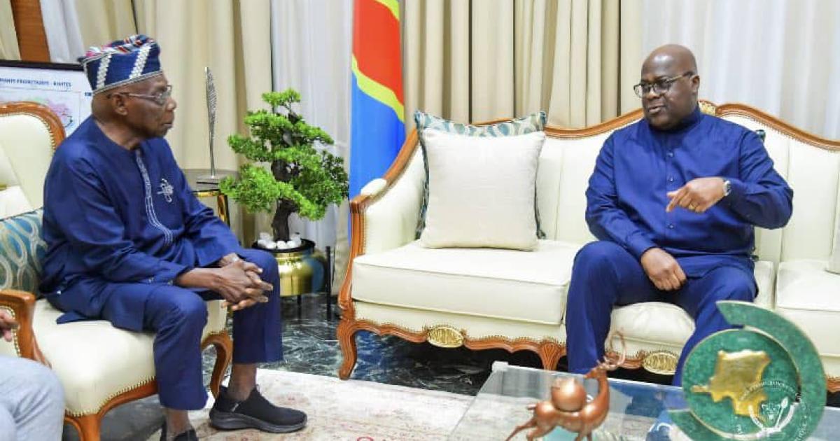 Olusegun Obasanjo et Félix Tshisekedi