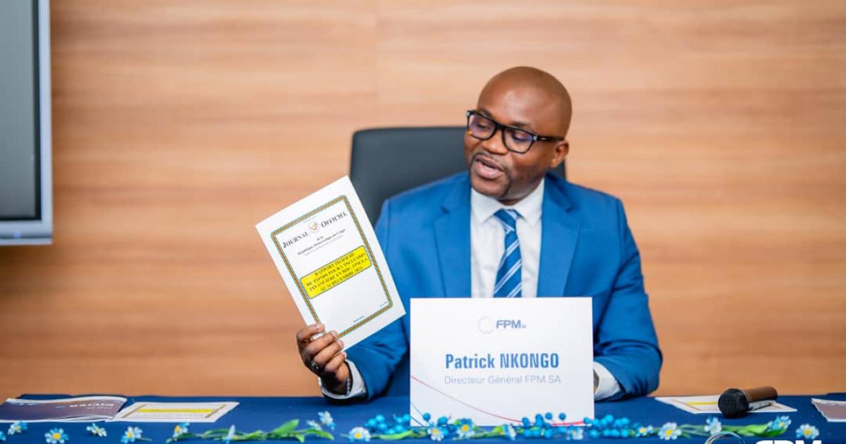 Patrick Nkongo, Directeur Général du FPM