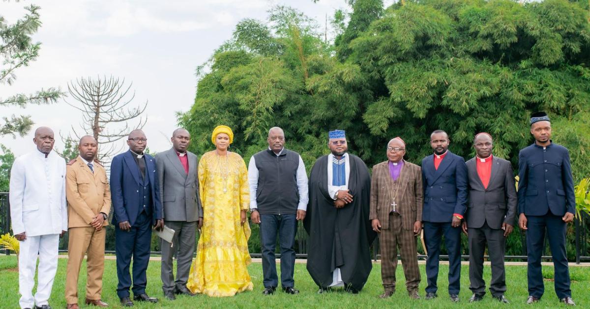 La plateforme des confessions religieuses du Sud-Kivu reçue par Joseph Kabila 