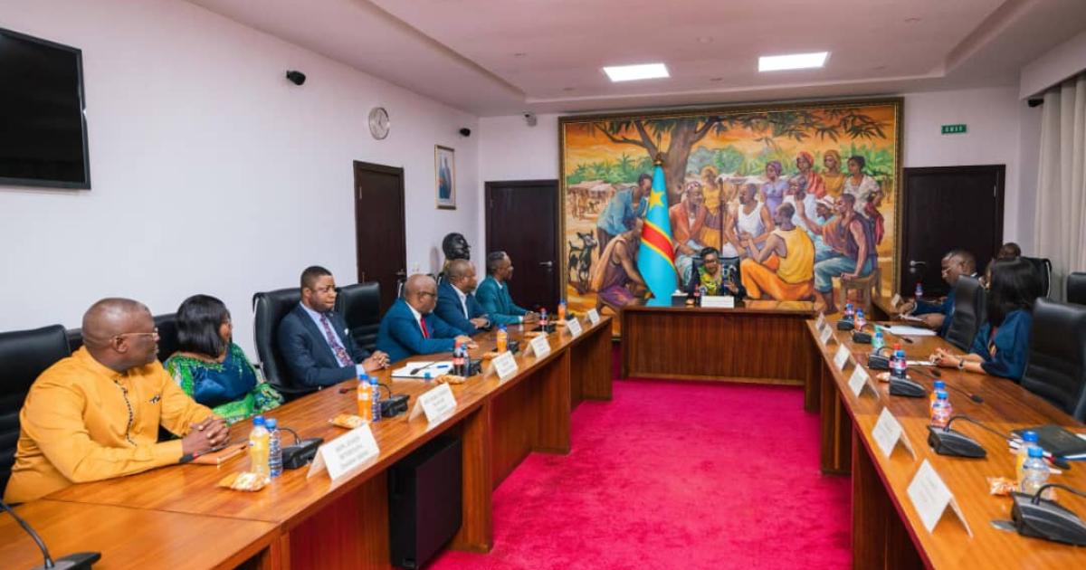 Les élus du Tanganyika et la Première ministre Suminwa