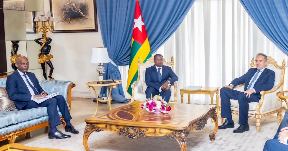 Faure Gnassingbé et Johan Borgstam 
