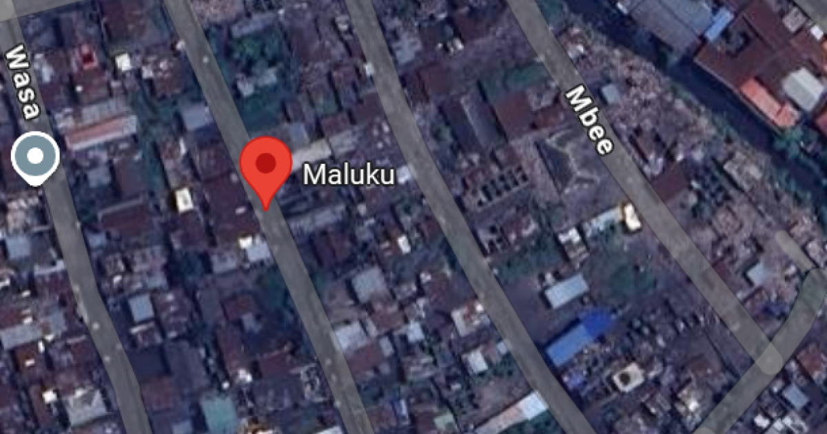Maluku sur la carte