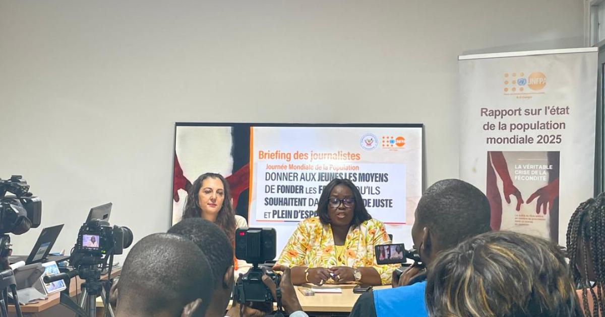 Une rencontre de l'UNFPA avec les médias de Kinshasa 