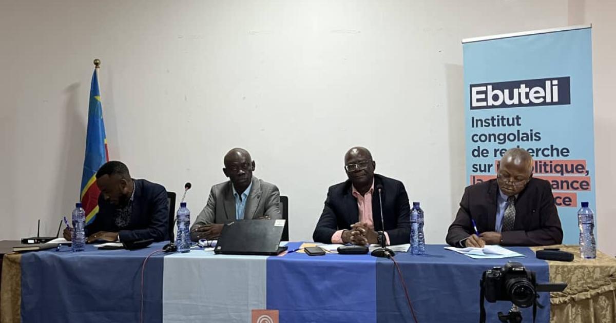 Présentation d'une nouvelle étude d'Ebuteli sur la CNDH 