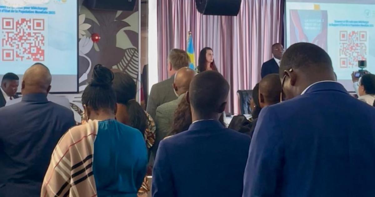 Présentation du rapport sur l’état de la population mondiale 2025 à Kinshasa 